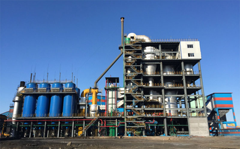 28MW燃氣熱水鍋爐實拍