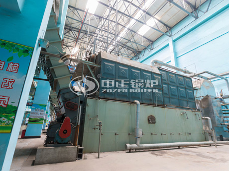 沈陽鐵路局7MW、2.8MW  SZL燃煤熱水鍋爐項目