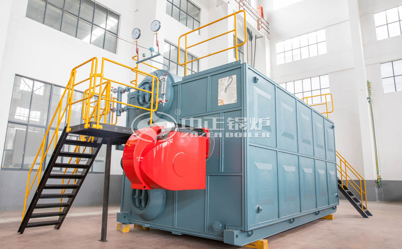 撬裝蒸汽鍋爐油田使用客戶案例圖片