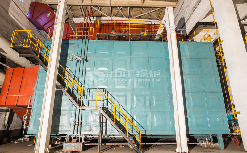 撬裝蒸汽鍋爐油田使用客戶案例圖片